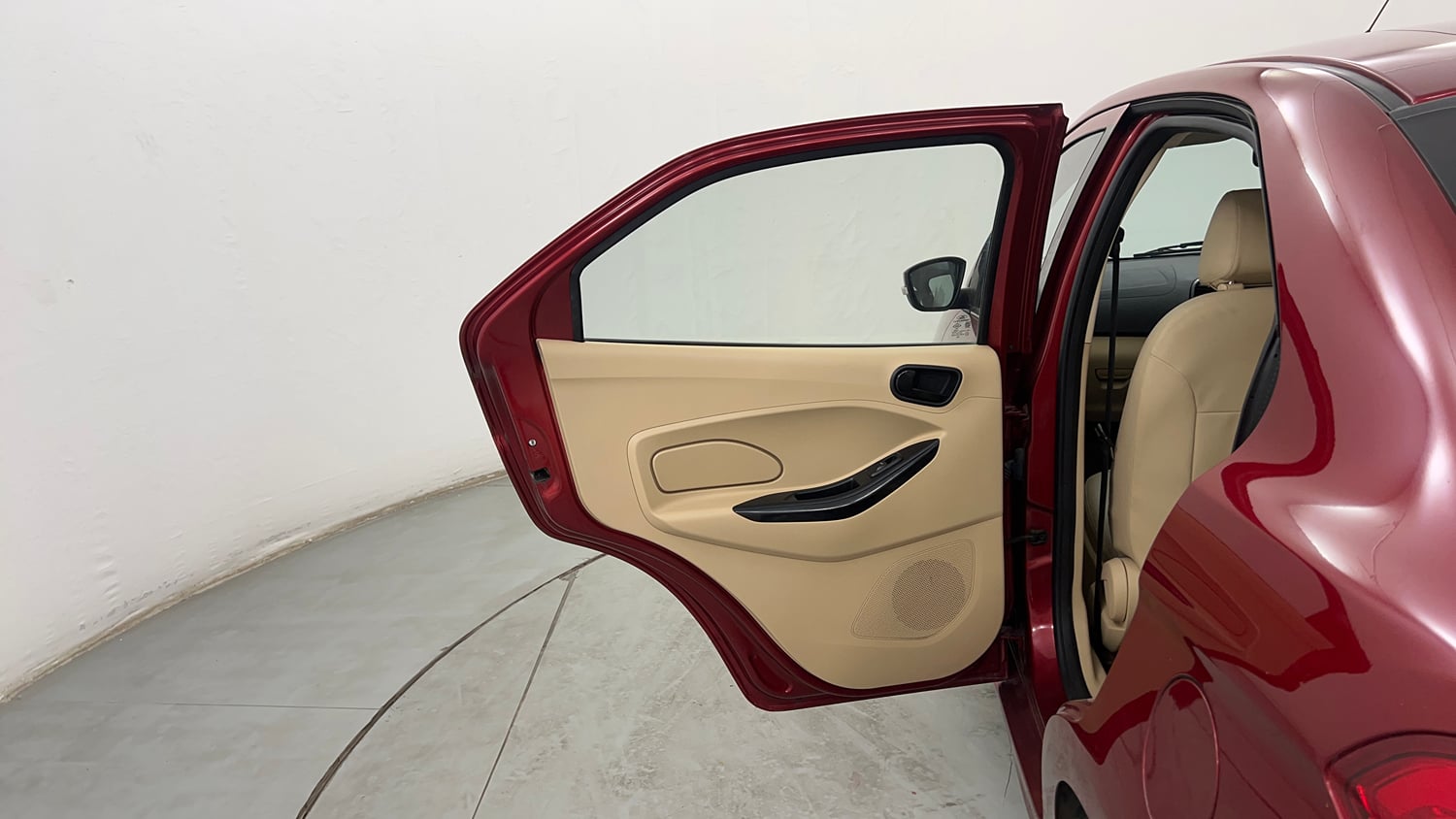 Used 2017 Ford Figo Aspire Trend 1.2 Ti-VCT Petrol Manual interior LEFT REAR DOOR OPEN VIEW