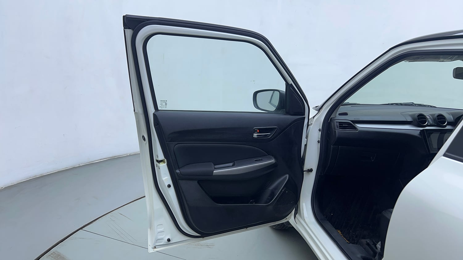 Used 2021 Maruti Suzuki Swift ZXi Plus Dual Tone Petrol Manual interior LEFT FRONT DOOR OPEN VIEW