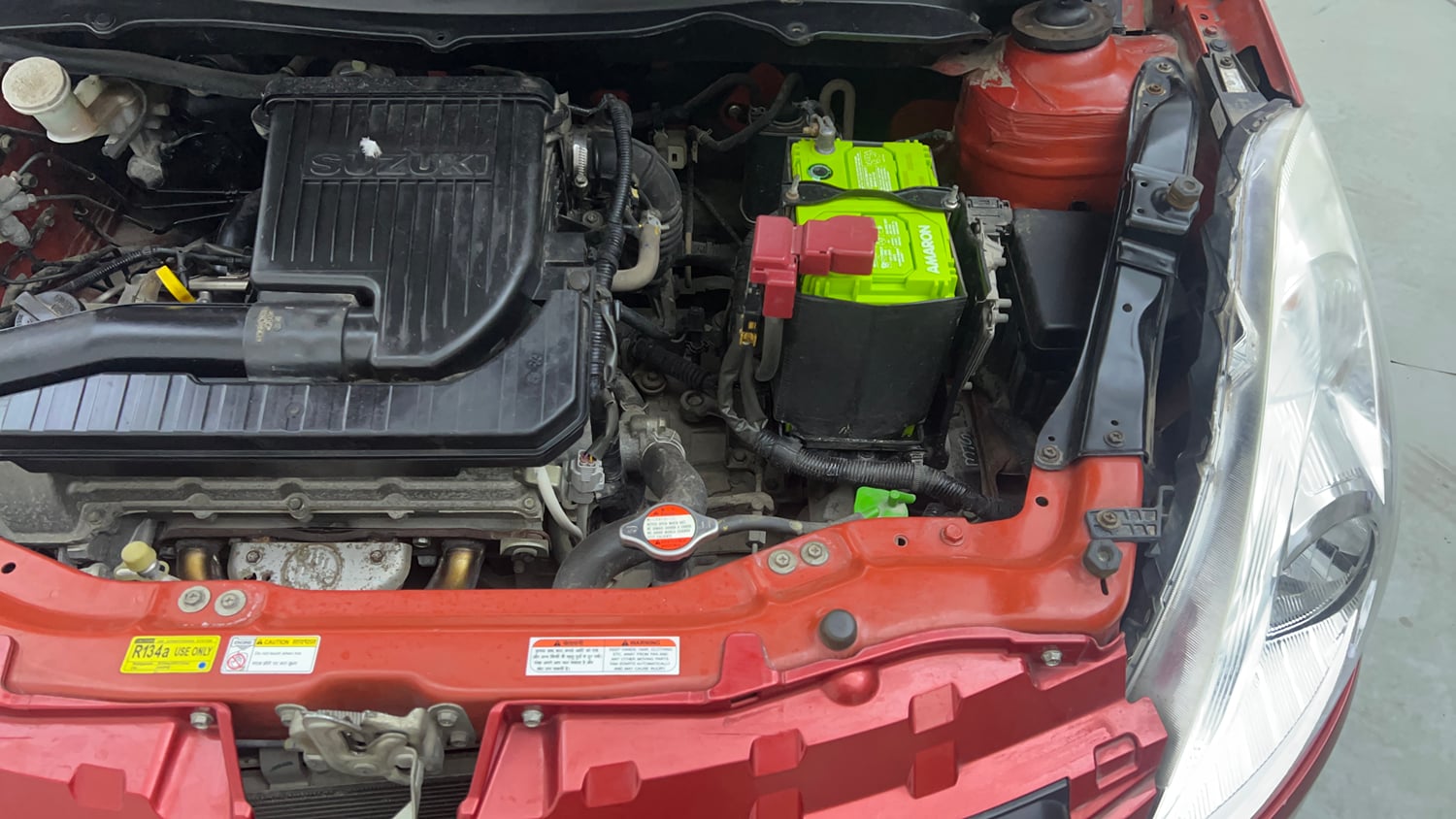 Used 2014 Maruti Suzuki Swift VXi Petrol Manual engine ENGINE LEFT SIDE VIEW