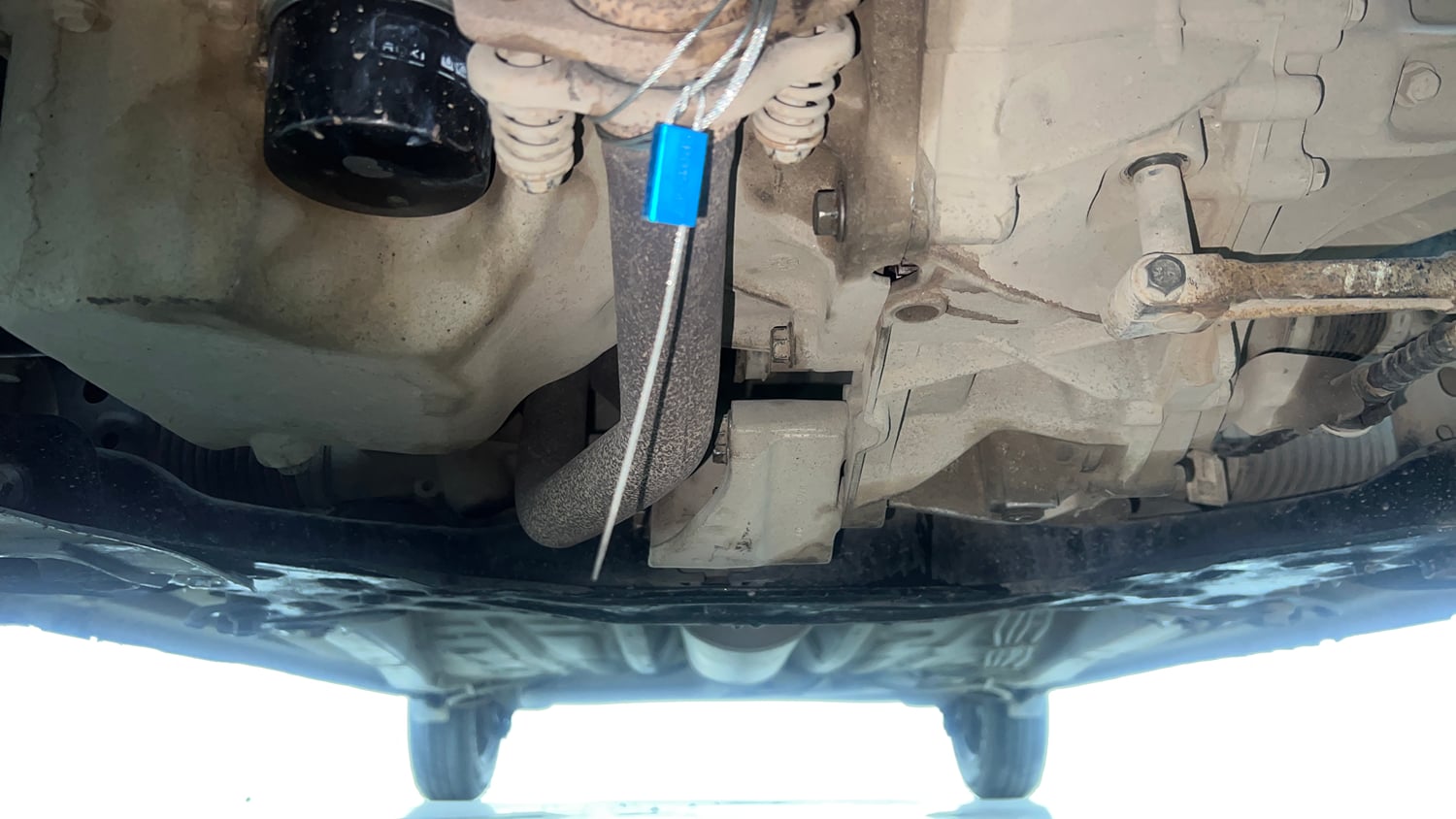 Used 2021 Maruti Suzuki Wagon R 1.0 VXi 1.0 Petrol Manual extra FRONT LEFT UNDERBODY VIEW