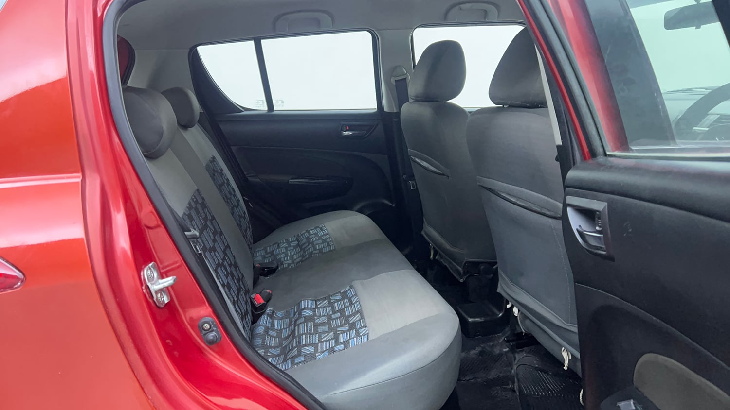 Used 2014 Maruti Suzuki Swift VXi Petrol Manual interior RIGHT SIDE REAR DOOR CABIN VIEW