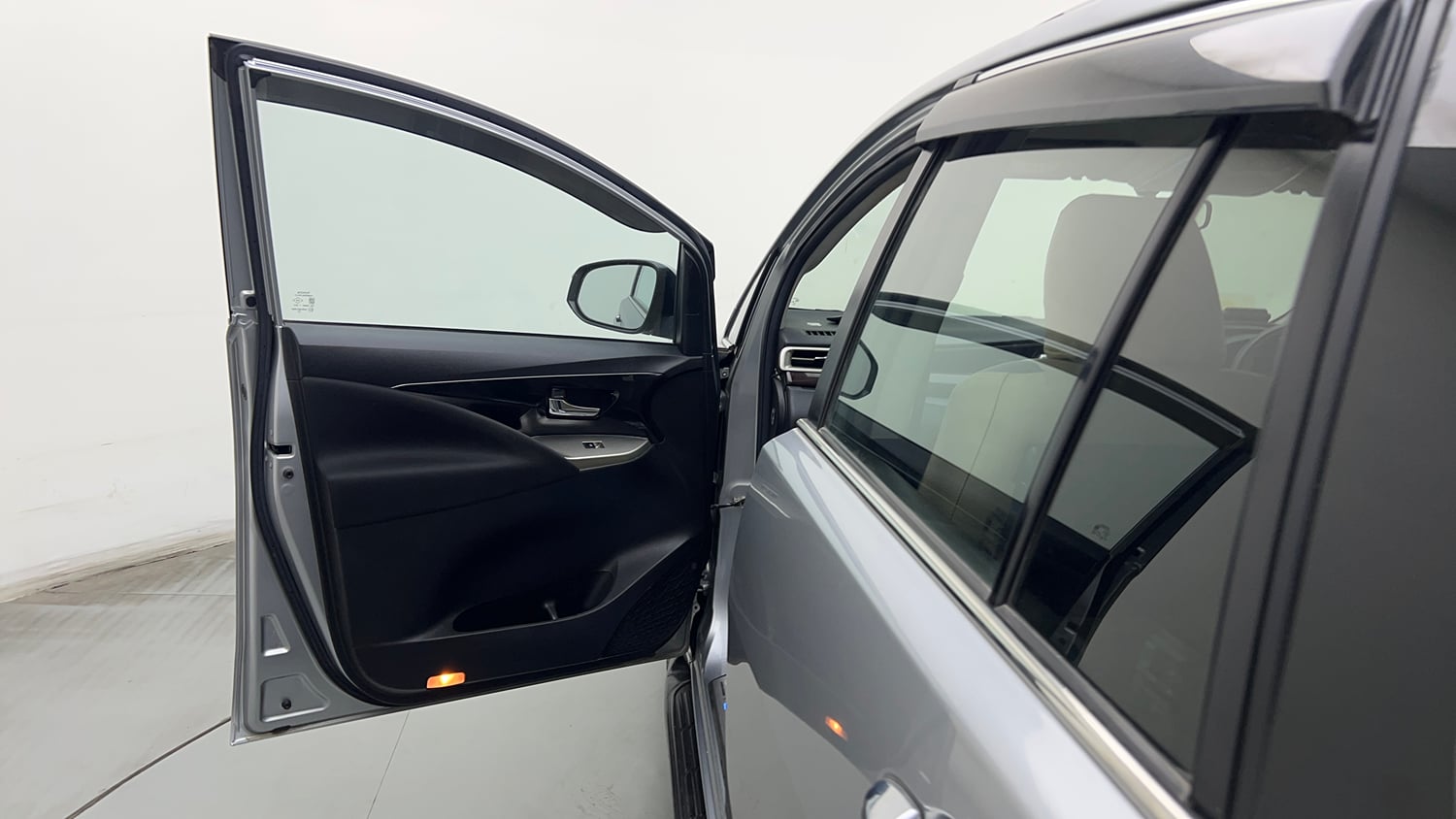 Used 2022 Toyota Innova Crysta VX 2.7 7 STR Petrol Manual interior LEFT FRONT DOOR OPEN VIEW