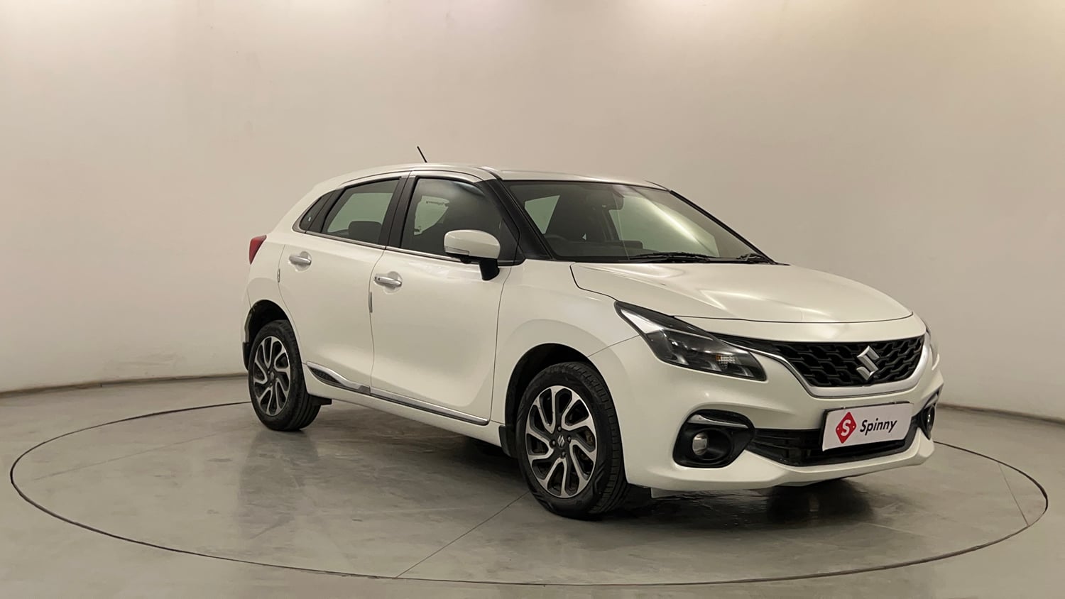 Used 2022 Maruti Suzuki Baleno Alpha AGS Petrol Automatic exterior RIGHT FRONT CORNER VIEW
