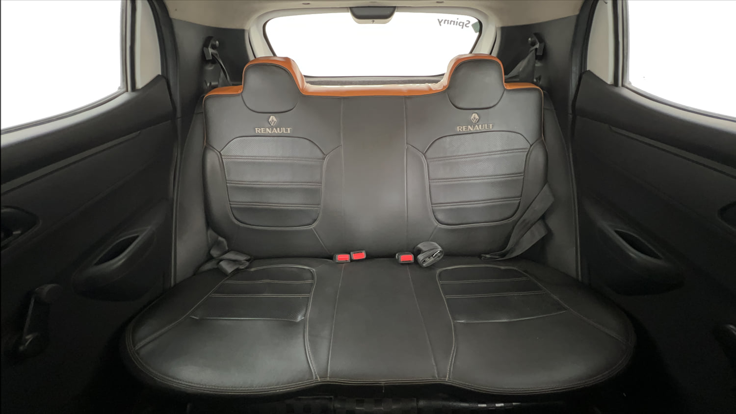 Used 2017 Renault Kwid 1.0 RXT AMT Petrol Automatic interior REAR SEAT CONDITION VIEW
