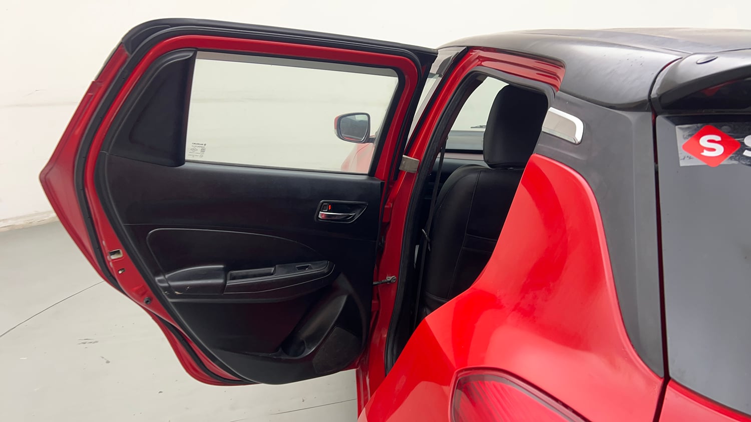 Used 2018 Maruti Suzuki Swift VXI CNG (Outside Fitted) Cng Manual interior LEFT REAR DOOR OPEN VIEW