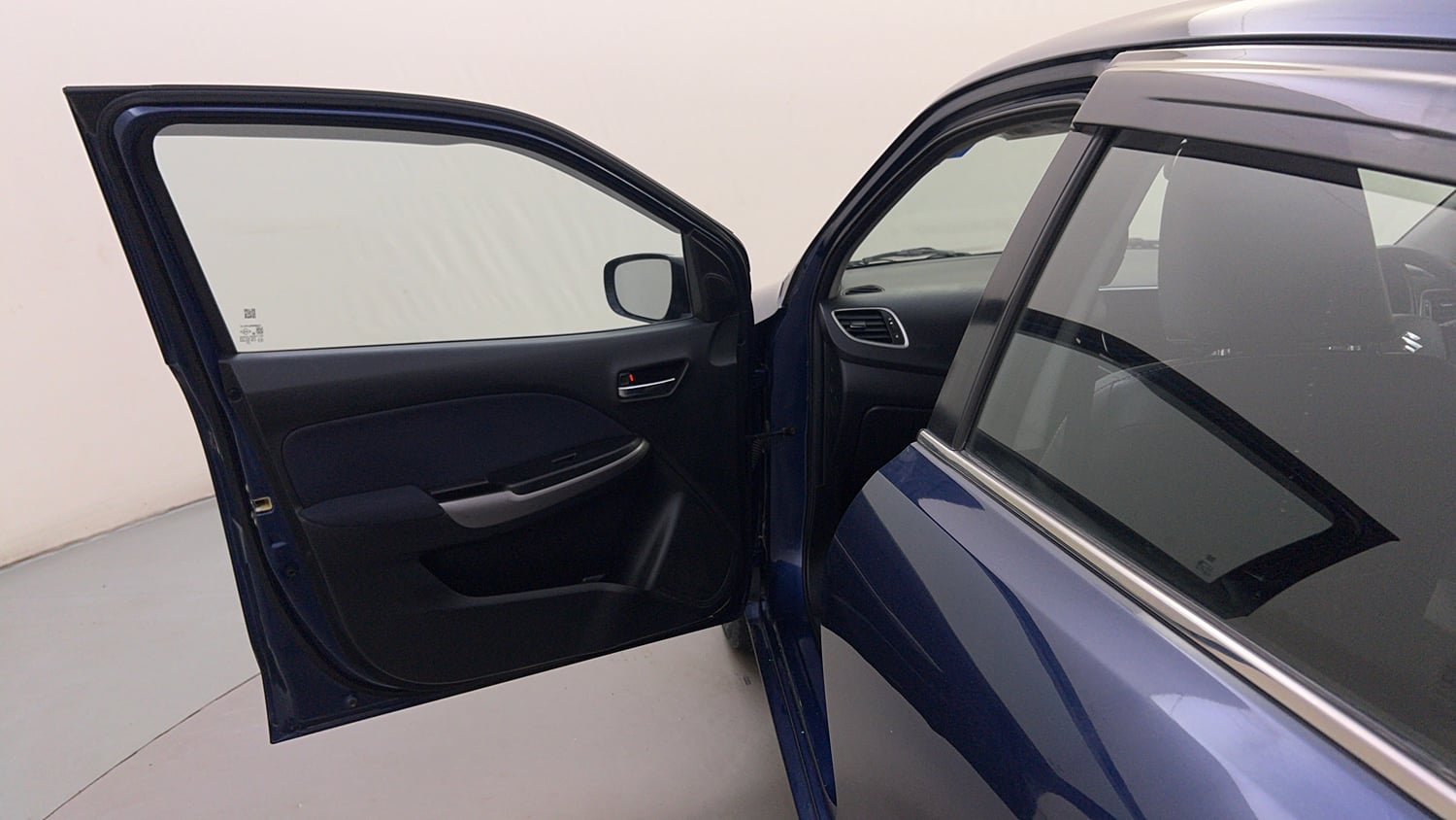 Used 2020 Maruti Suzuki Baleno Zeta Petrol Manual interior LEFT FRONT DOOR OPEN VIEW