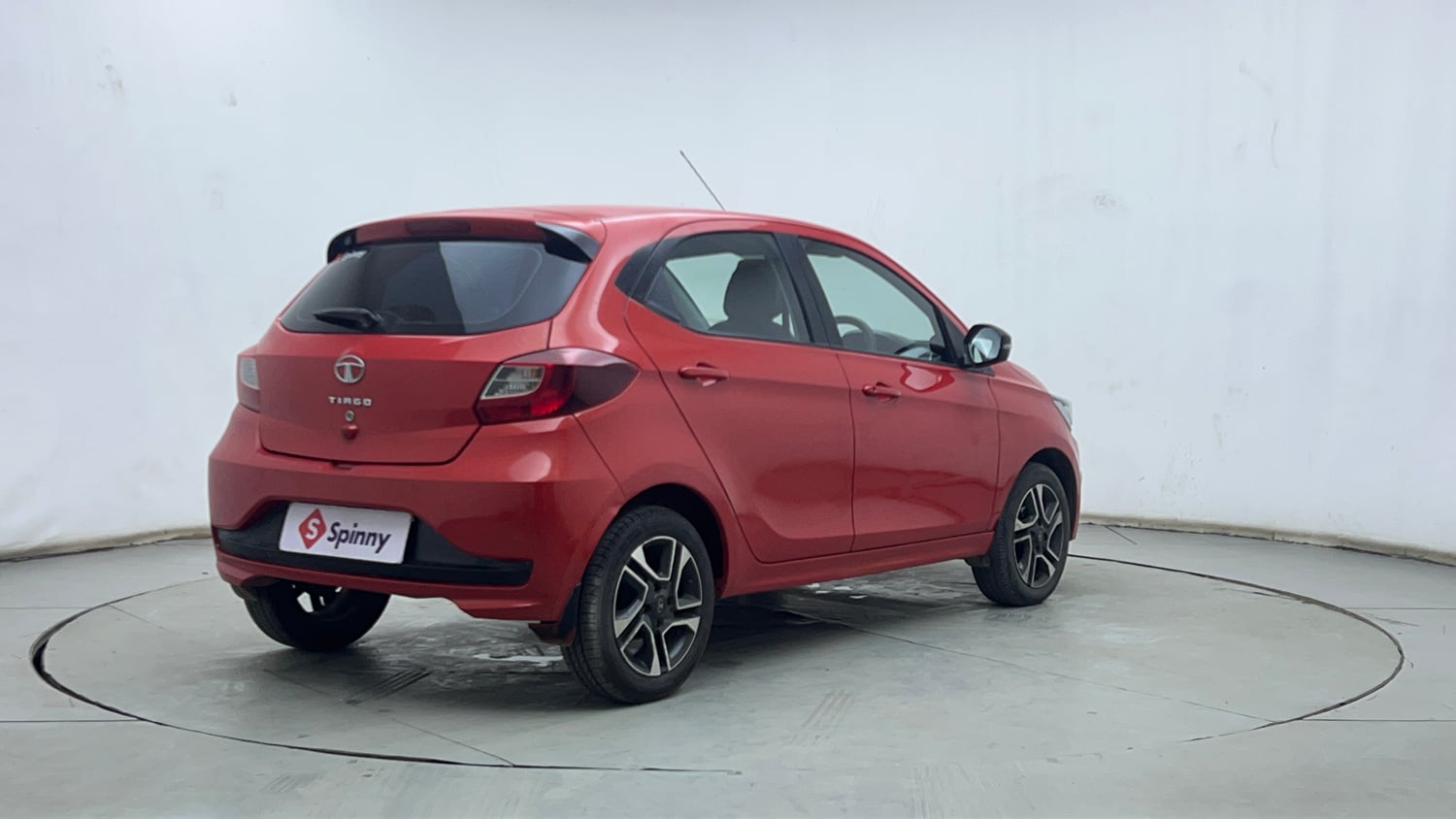 Used 2021 Tata Tiago XZ Plus Petrol Manual exterior RIGHT REAR CORNER VIEW