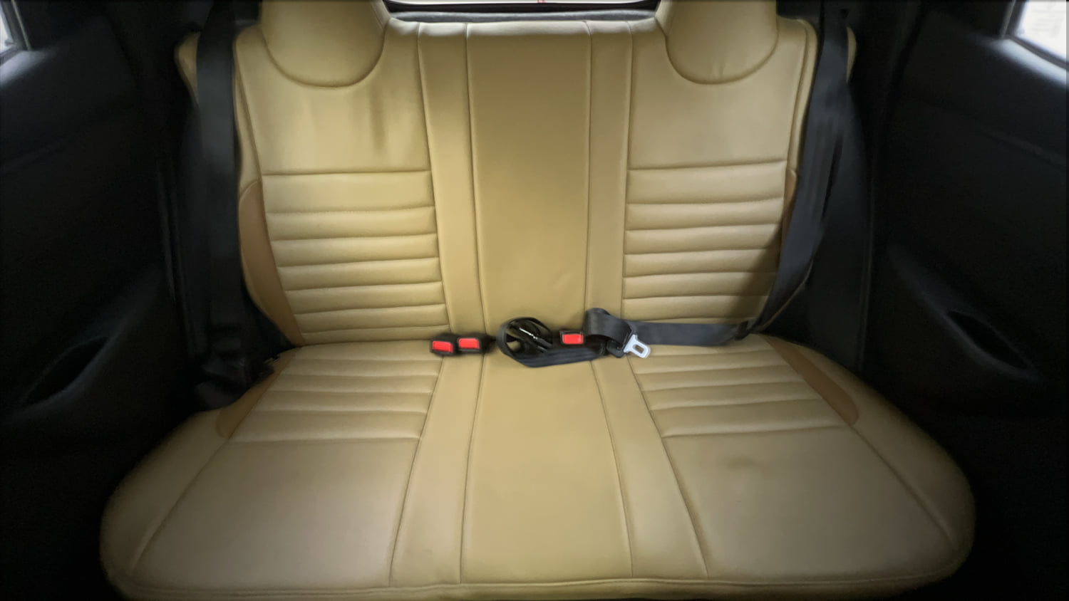 Used 2016 Renault Kwid 1.0 RXT AMT Petrol Automatic interior REAR SEAT CONDITION VIEW