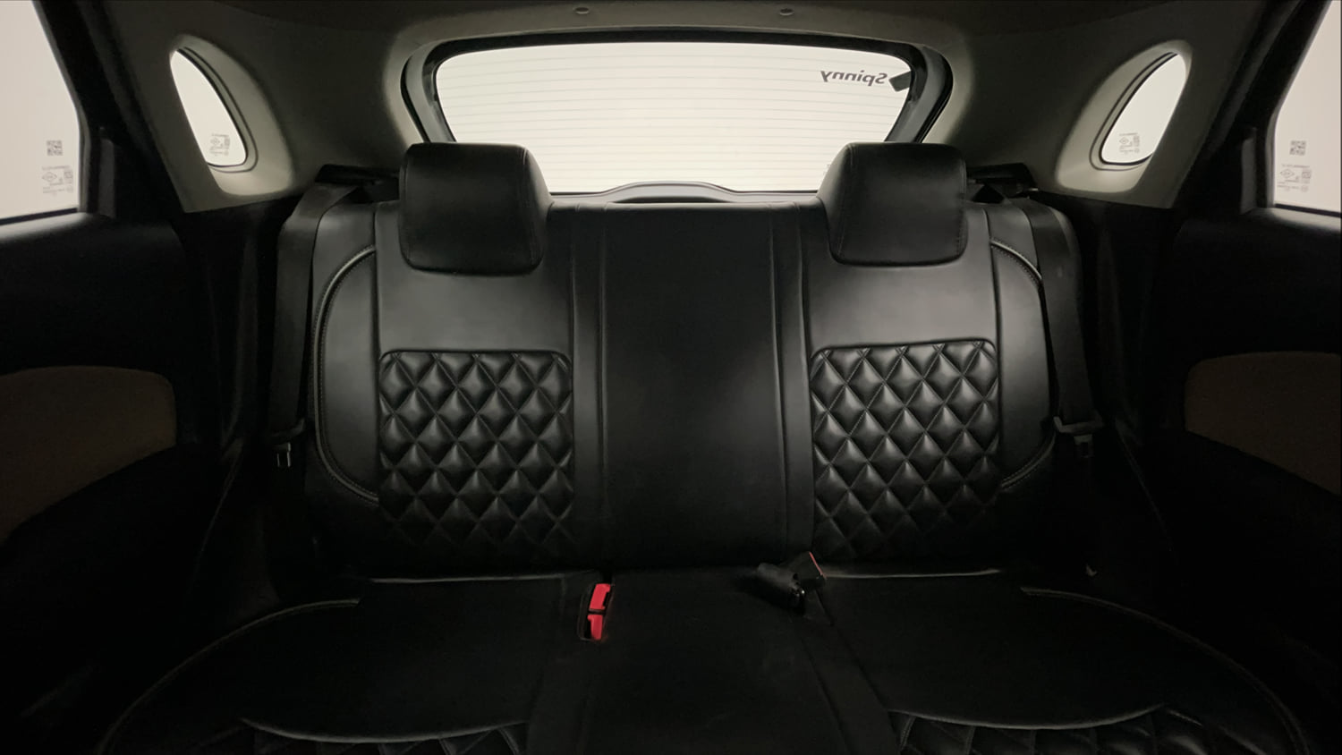 Used 2022 Toyota Glanza S Petrol Manual interior REAR SEAT CONDITION VIEW