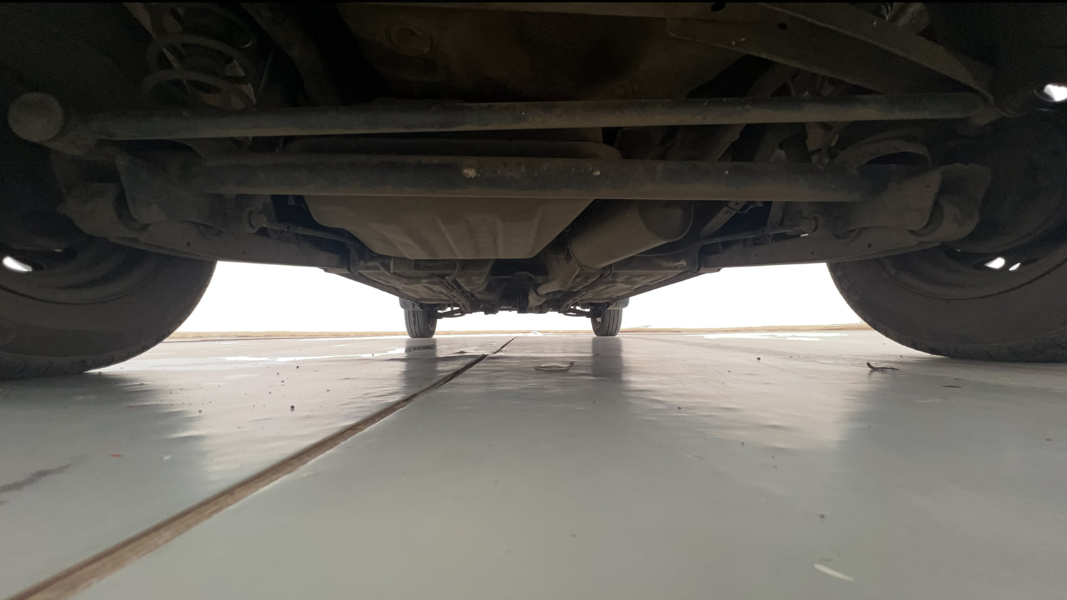 Used 2015 Maruti Suzuki Alto 800 Lxi Petrol Manual extra REAR UNDERBODY VIEW (TAKEN FROM REAR)