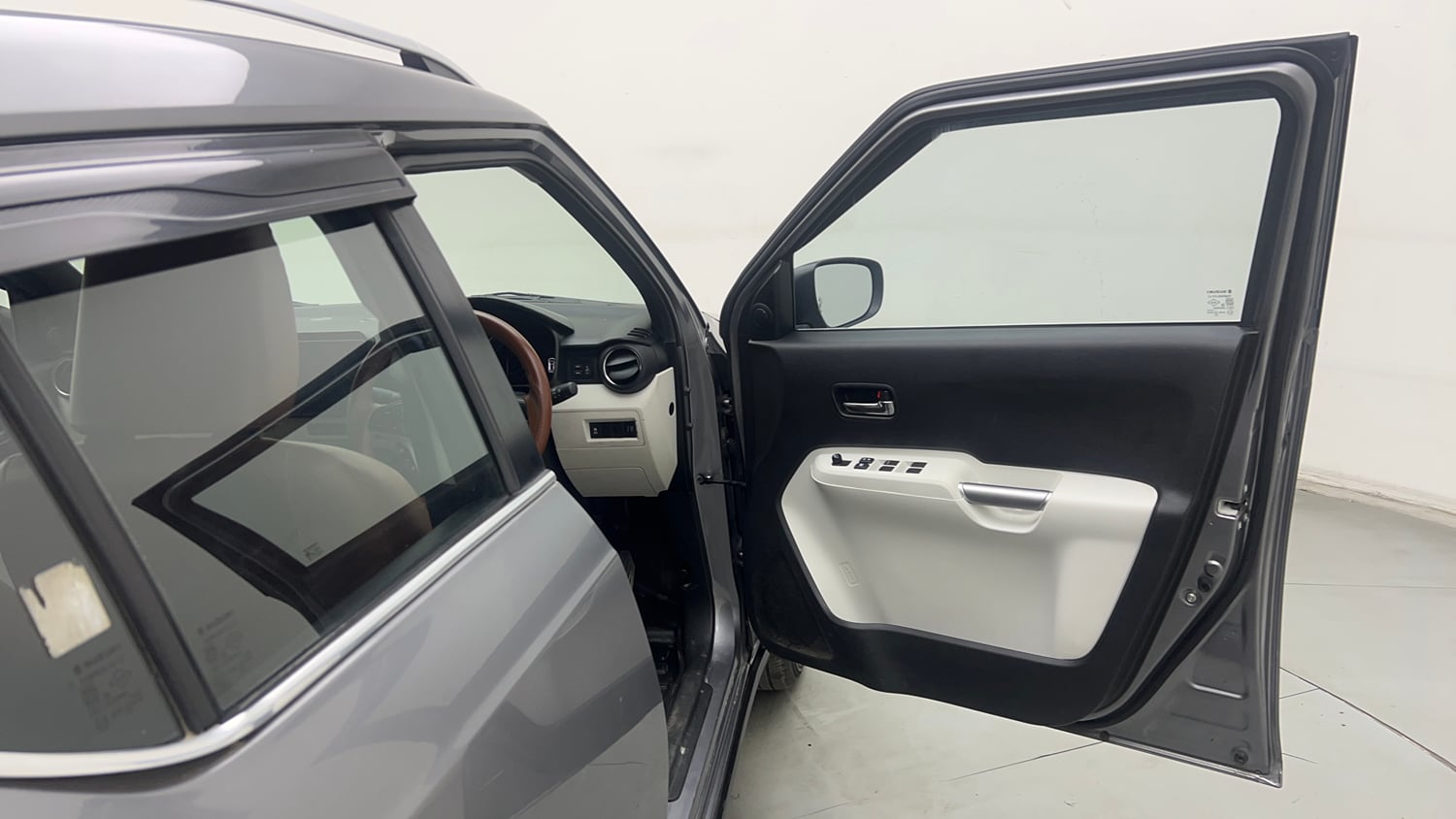 Used 2025 Maruti Suzuki Ignis Delta 1.2 AMT Petrol Automatic interior RIGHT FRONT DOOR OPEN VIEW