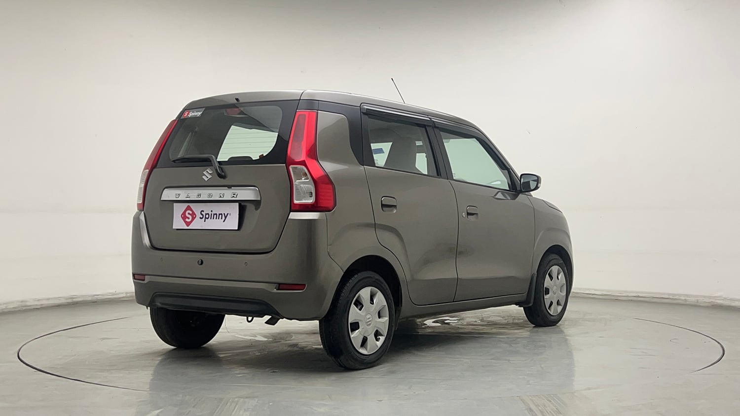 Used 2019 Maruti Suzuki Wagon R ZXi 1.2 AMT Petrol Automatic exterior RIGHT REAR CORNER VIEW