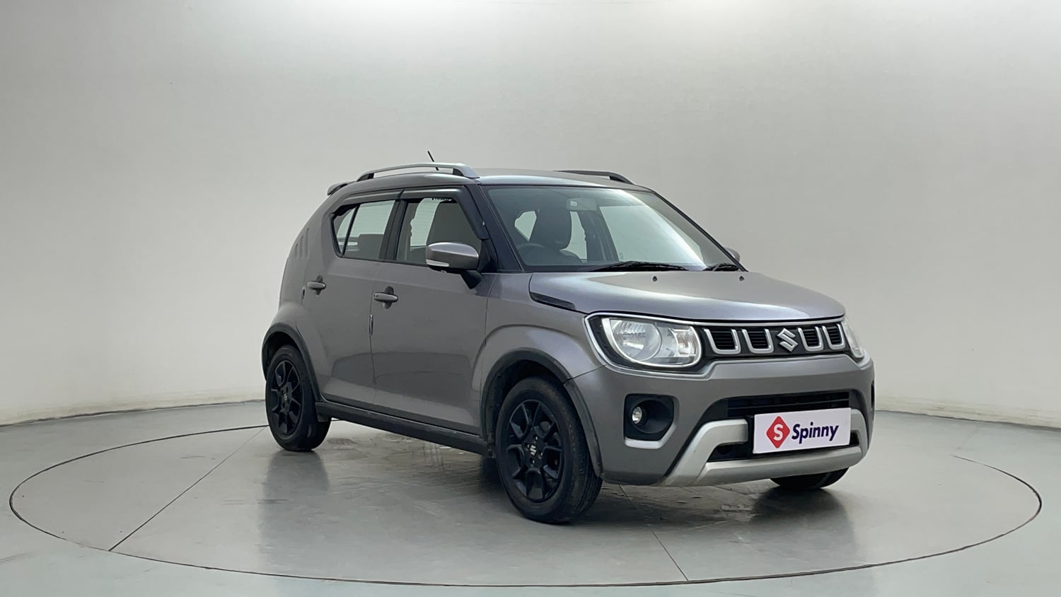 Used 2024 Maruti Suzuki Ignis Zeta 1.2 AMT Petrol Automatic exterior RIGHT FRONT CORNER VIEW