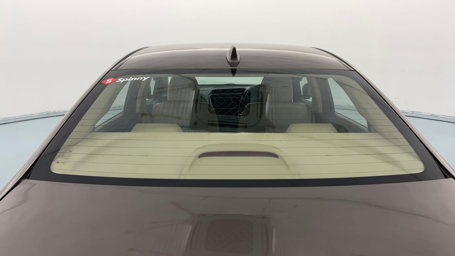 Used 2014 Honda City VX Petrol Manual exterior BACK WINDSHIELD VIEW