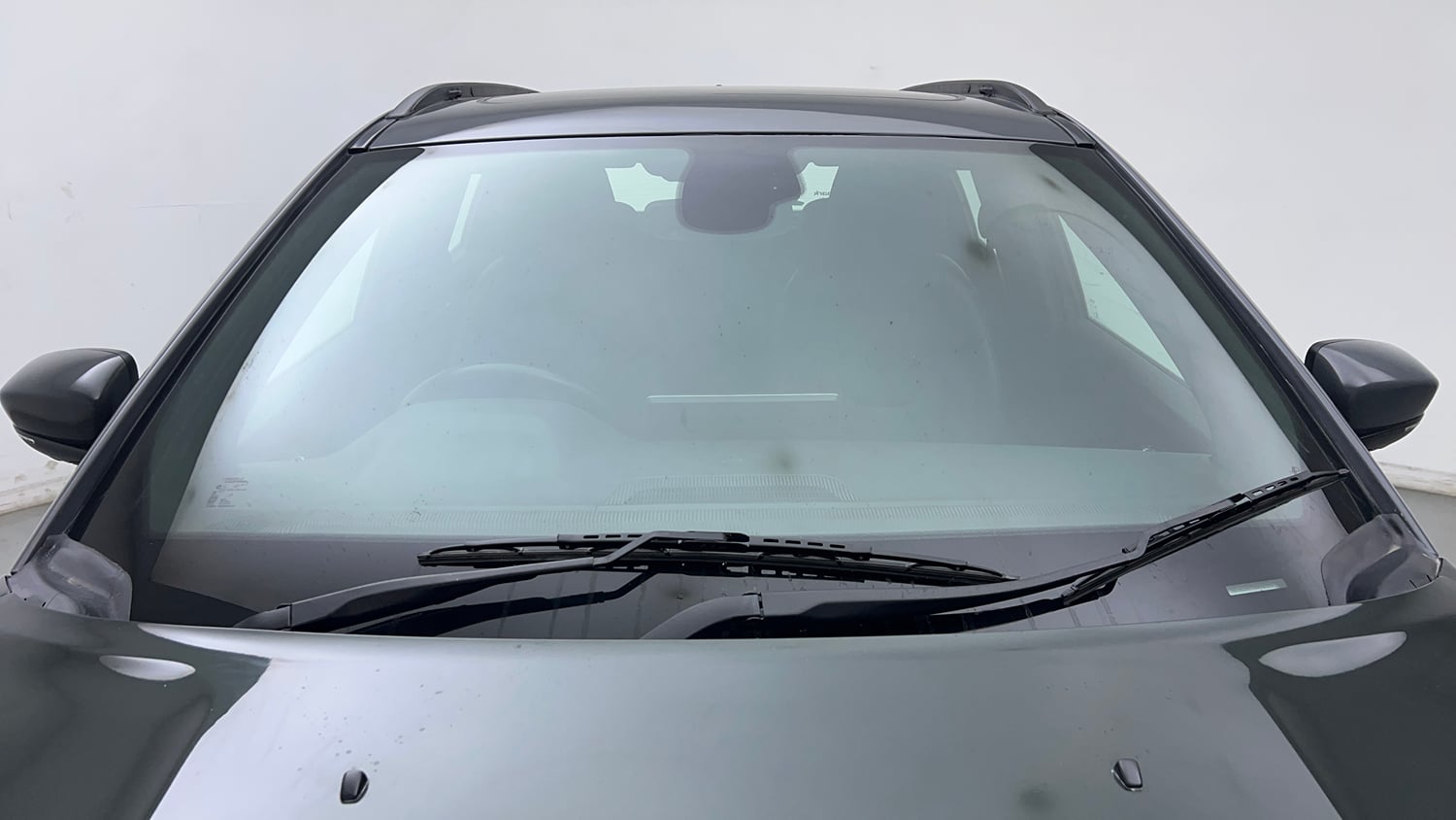 Used 2022 Jeep Compass Model S (O) Diesel 4x4 AT Diesel Automatic exterior FRONT WINDSHIELD VIEW