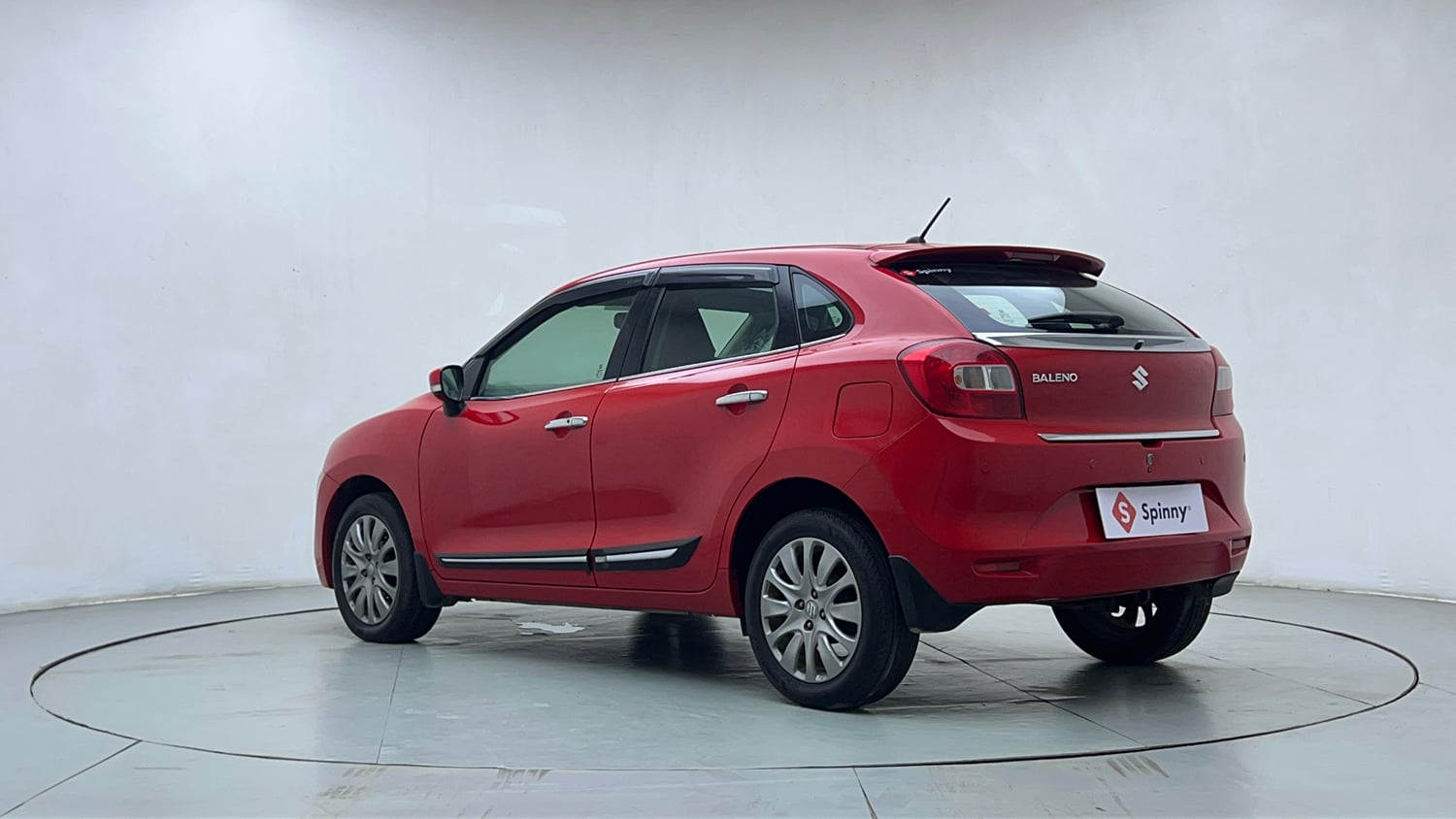 Used 2017 Maruti Suzuki Baleno Zeta 1.2 AT Petrol Automatic exterior LEFT REAR CORNER VIEW