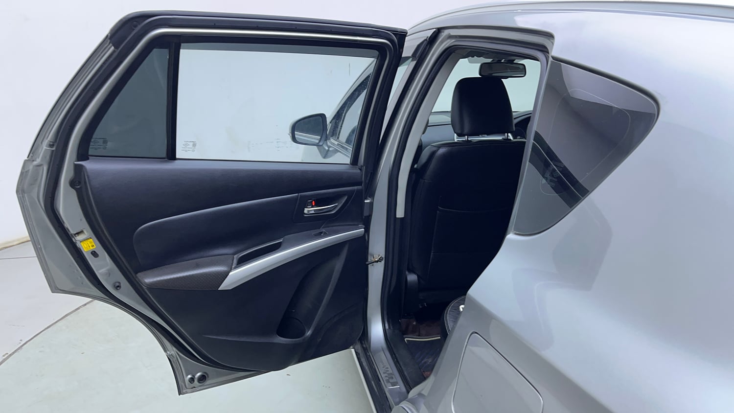 Used 2017 Maruti Suzuki S-Cross Alpha 1.6 Diesel Manual interior LEFT REAR DOOR OPEN VIEW