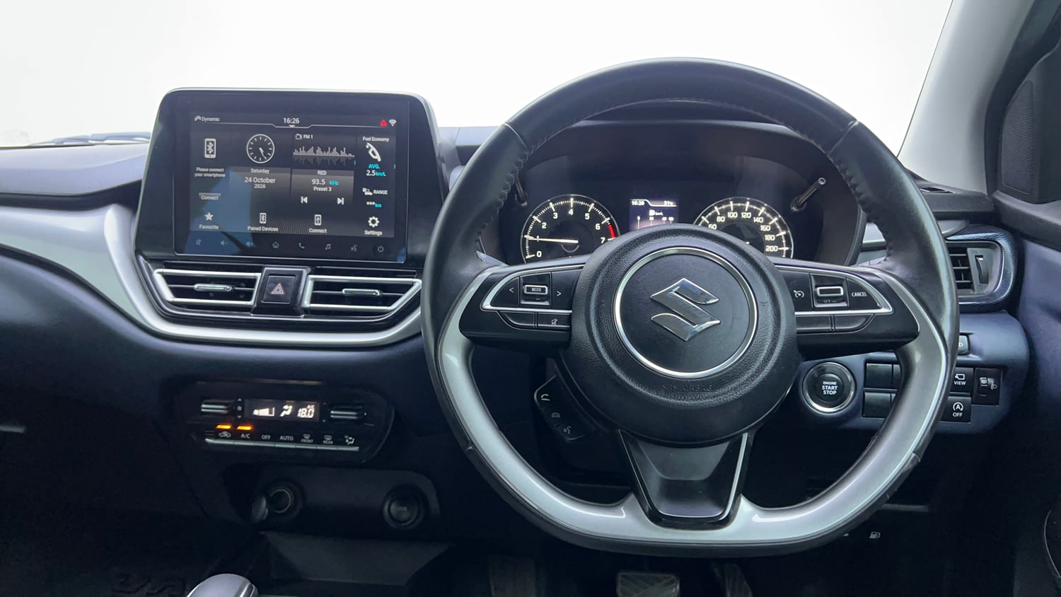 Used 2022 Maruti Suzuki Baleno Alpha AGS Petrol Automatic interior STEERING VIEW