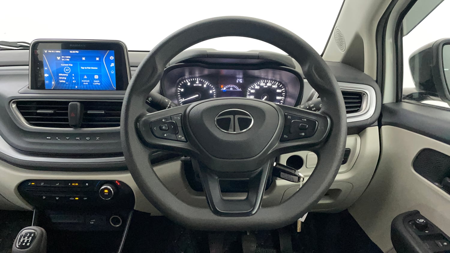 Used 2024 Tata Altroz XM Plus (S) Petrol Manual interior STEERING VIEW