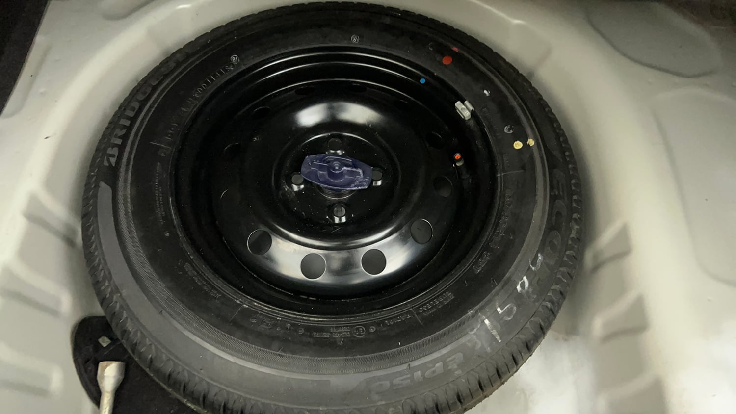 Used 2018 Maruti Suzuki Dzire VXi Petrol Manual tyres SPARE TYRE VIEW