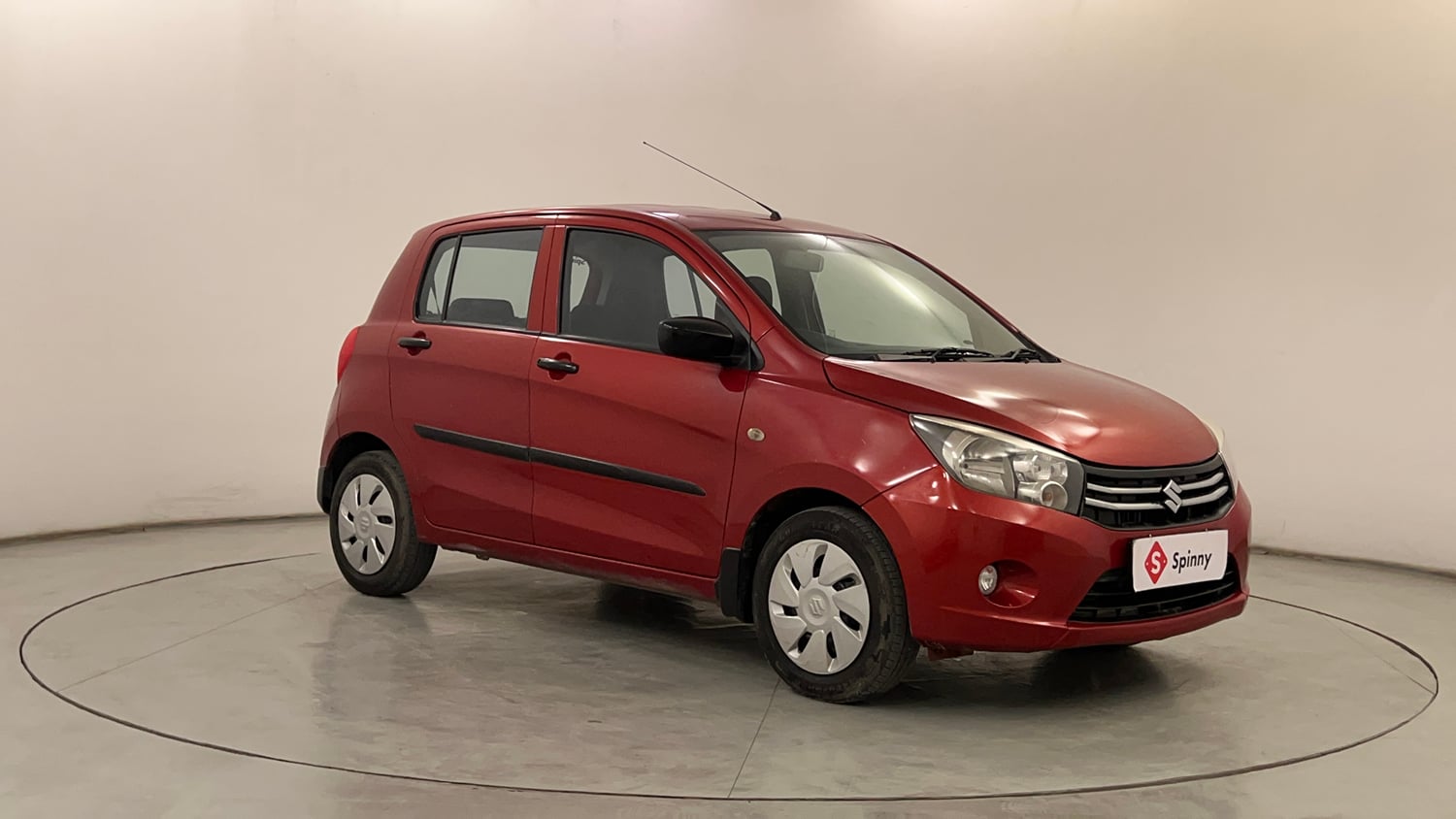 Used 2014 Maruti Suzuki Celerio VXi AMT Petrol Automatic exterior RIGHT FRONT CORNER VIEW