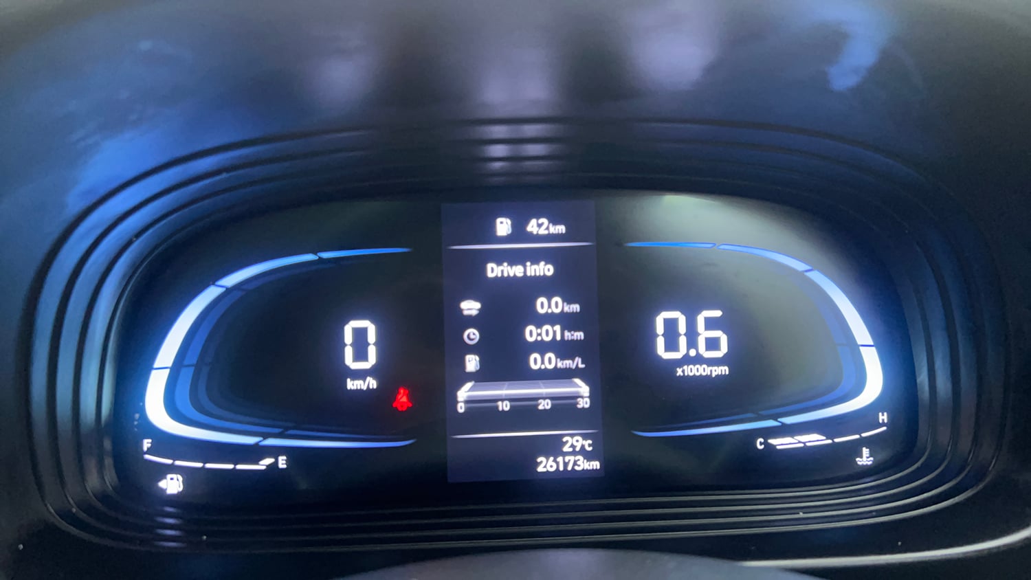 Used 2024 Hyundai Venue E 1.2 Petrol Petrol Manual interior CLUSTERMETER VIEW