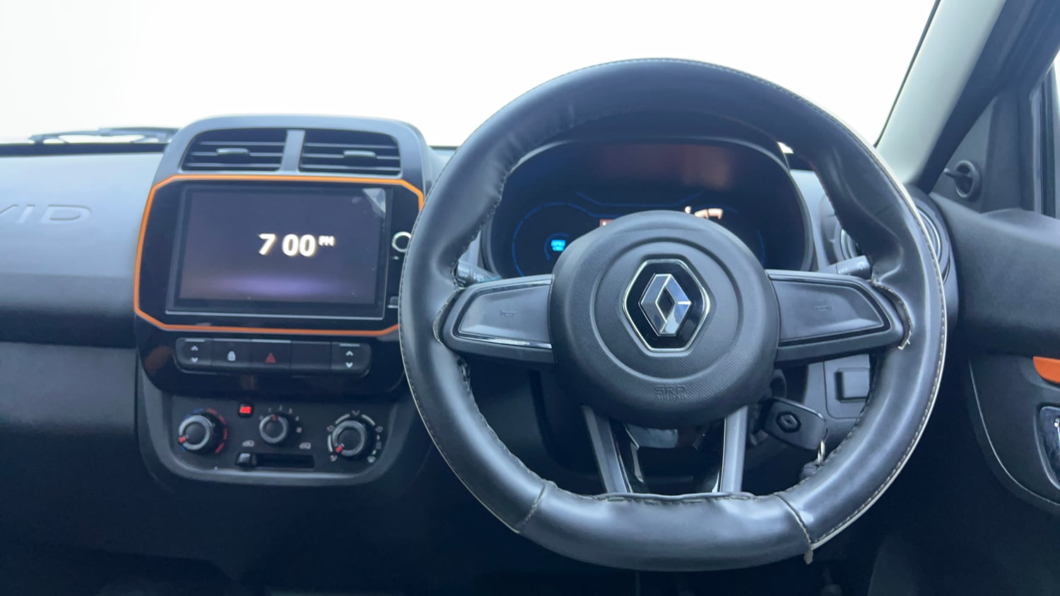 Used 2021 Renault Kwid CLIMBER 1.0 AMT Opt Petrol Automatic interior STEERING VIEW