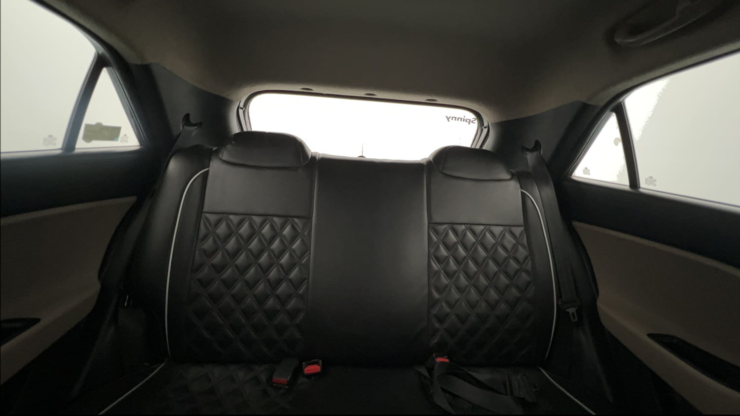 Used 2017 Hyundai Elite i20 Sportz 1.2 Petrol Manual interior REAR SEAT CONDITION VIEW