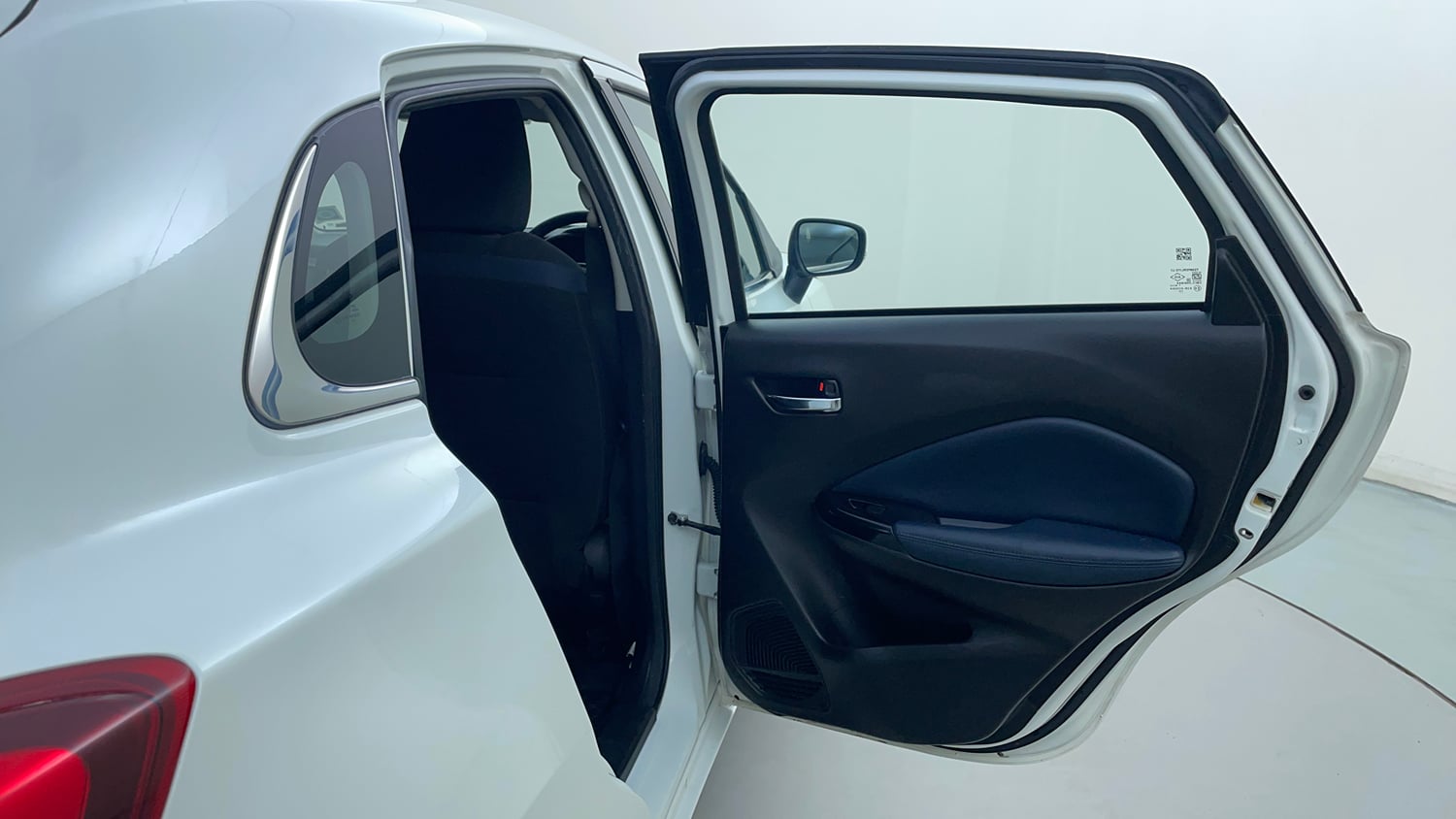 Used 2024 Maruti Suzuki Baleno Zeta AGS Petrol Automatic interior RIGHT REAR DOOR OPEN VIEW