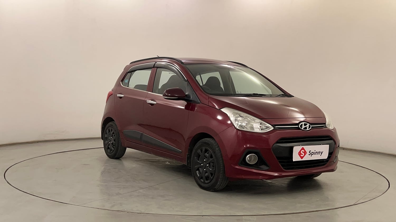 Used 2016 Hyundai Grand i10 Sportz 1.2 Kappa VTVT Petrol Manual exterior RIGHT FRONT CORNER VIEW