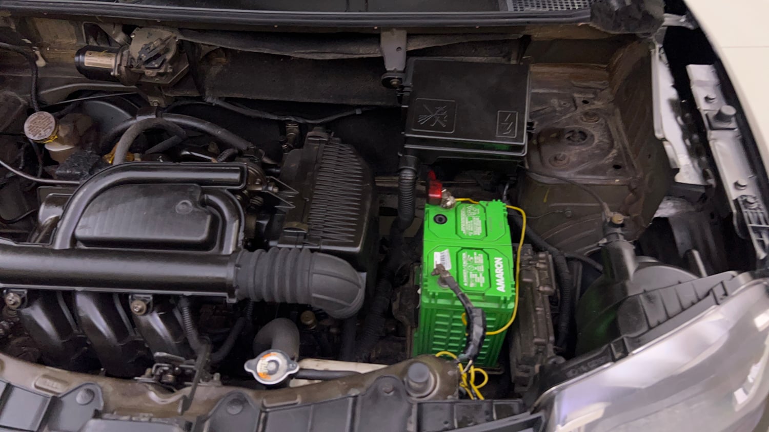 Used 2016 Renault Kwid 1.0 RXT AMT Petrol Automatic engine ENGINE LEFT SIDE VIEW