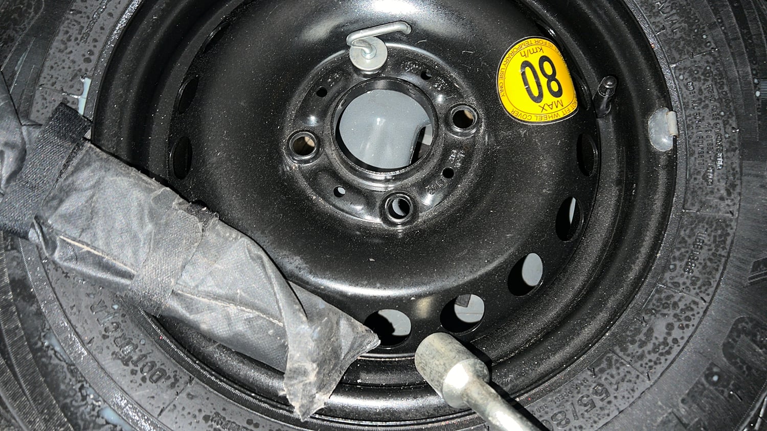 Used 2022 Tata Tiago XZ Petrol Manual tyres SPARE TYRE VIEW