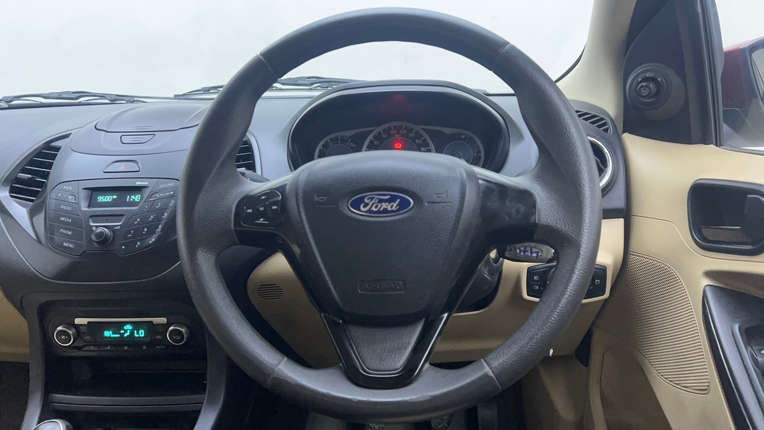 Used 2016 Ford Figo Aspire Titanium1.5 TDCi Diesel Manual interior STEERING VIEW
