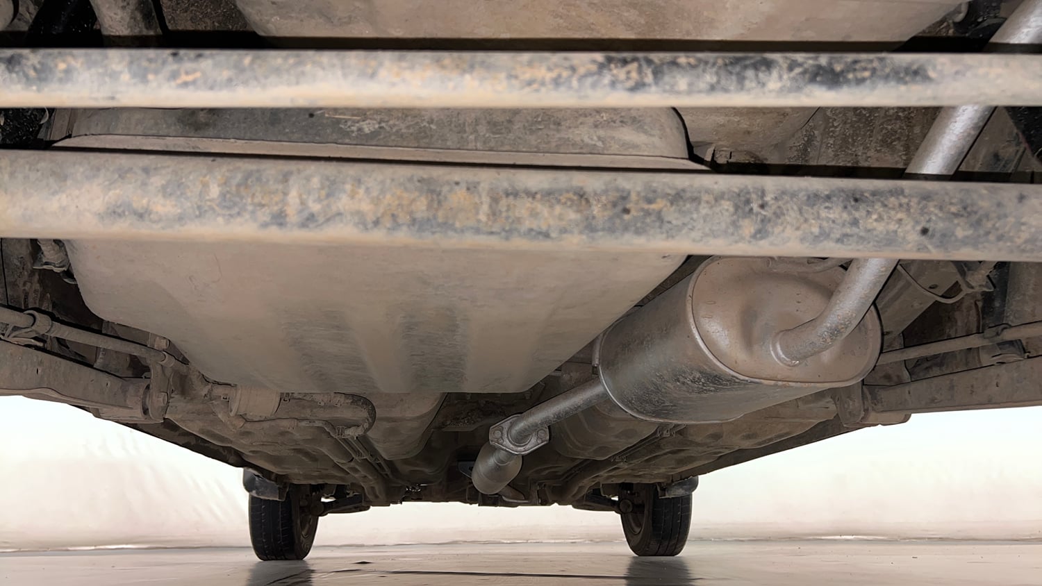 Used 2017 Maruti Suzuki Alto K10 VXi Petrol Manual extra REAR UNDERBODY VIEW (TAKEN FROM REAR)