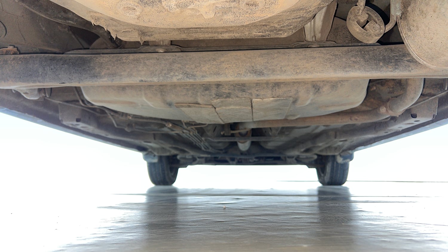 Used 2022 Tata Tiago XT CNG Cng Manual extra REAR UNDERBODY VIEW (TAKEN FROM REAR)