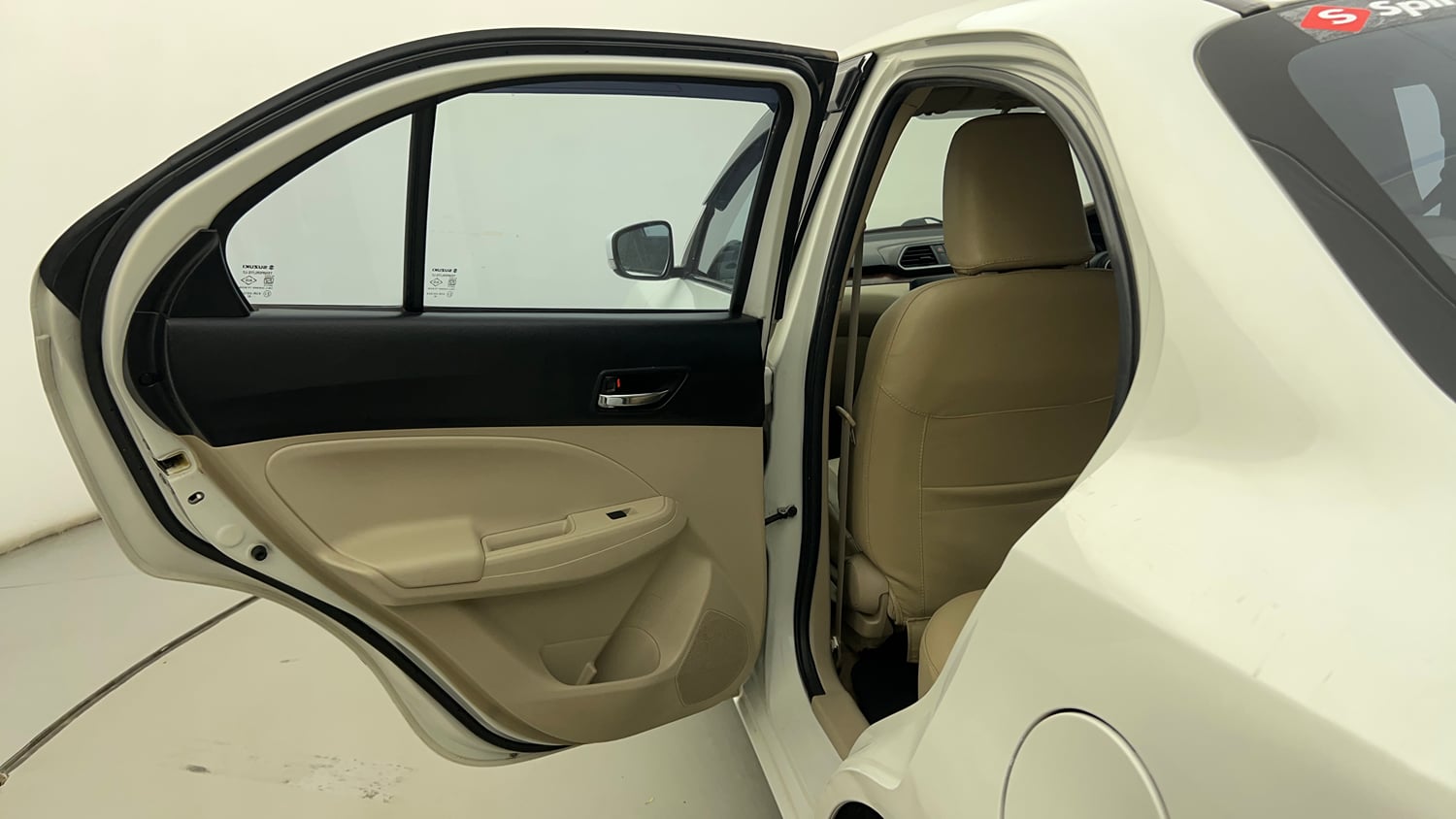 Used 2018 Maruti Suzuki Dzire VXi Petrol Manual interior LEFT REAR DOOR OPEN VIEW