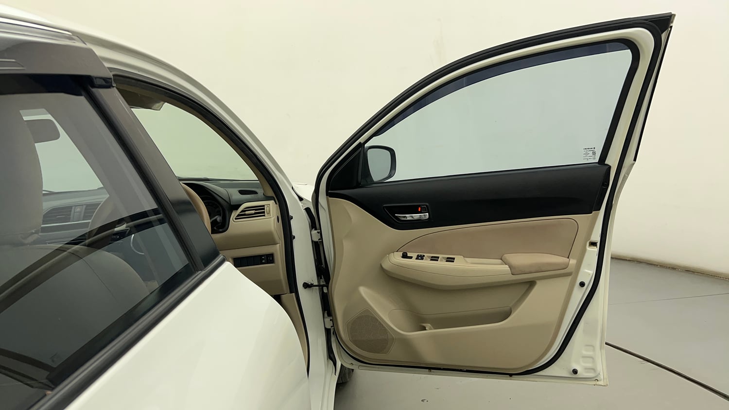 Used 2018 Maruti Suzuki Dzire VXi Petrol Manual interior RIGHT FRONT DOOR OPEN VIEW