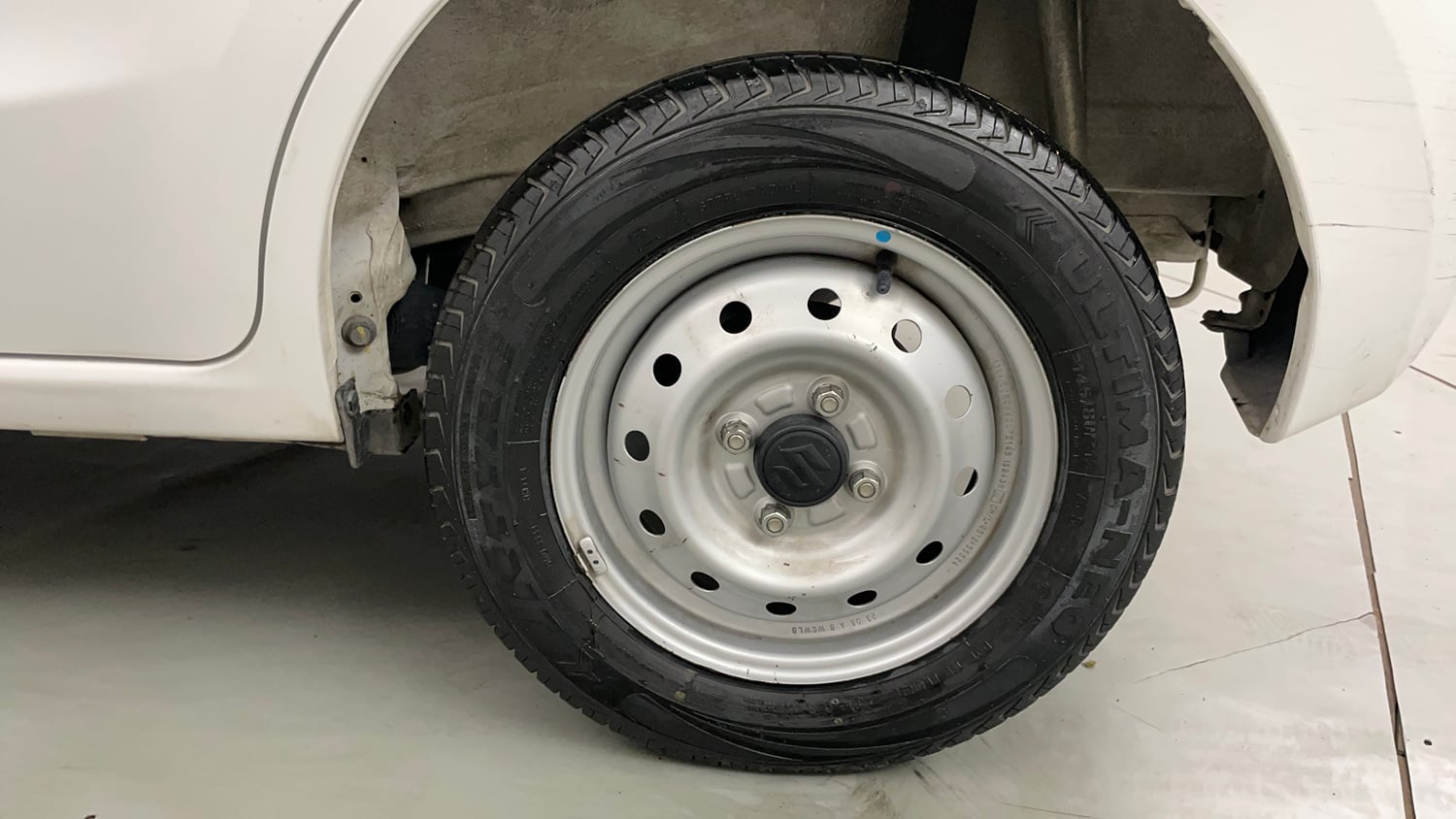 Used 2023 Maruti Suzuki Alto K10 LXi Petrol Manual tyres LEFT REAR TYRE RIM VIEW