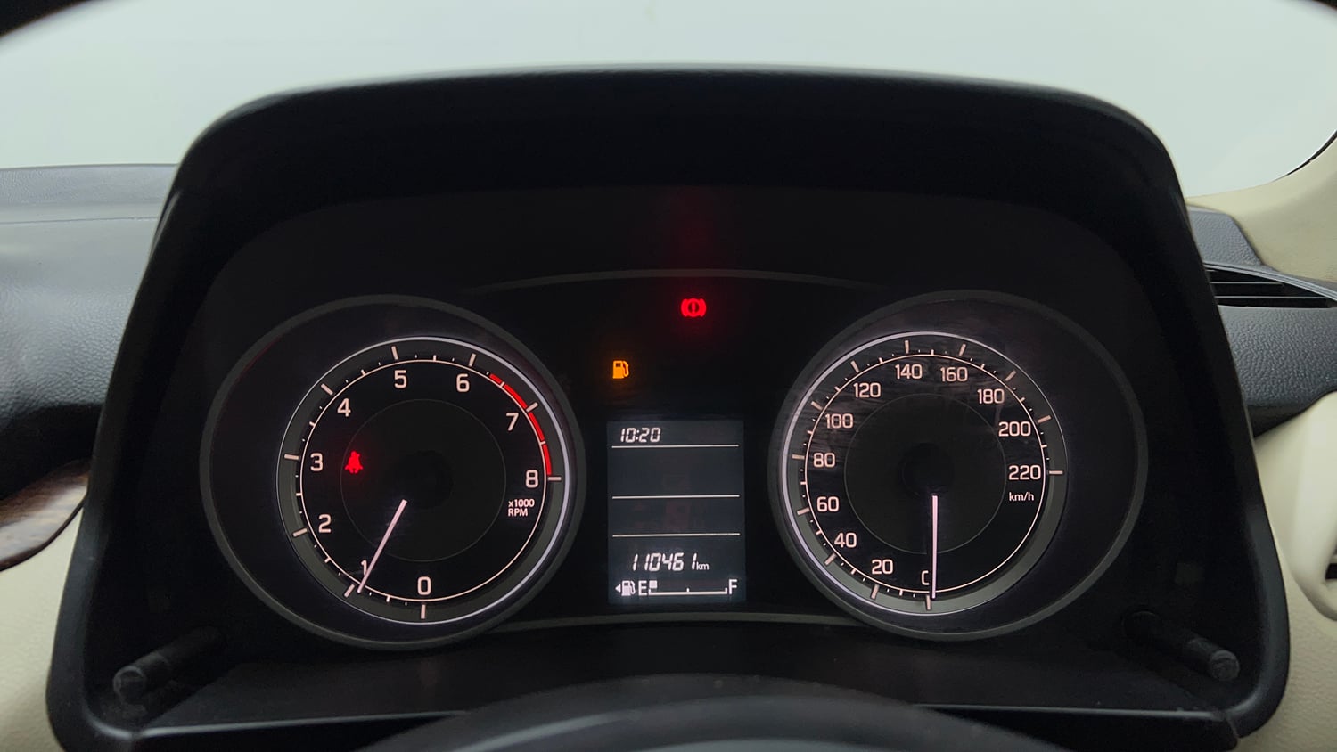 Used 2017 Maruti Suzuki Dzire VXi Petrol Manual interior CLUSTERMETER VIEW