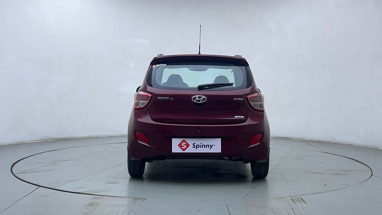 Used 2016 Hyundai Grand i10 Asta AT 1.2 Kappa VTVT (O) Petrol Automatic exterior BACK VIEW