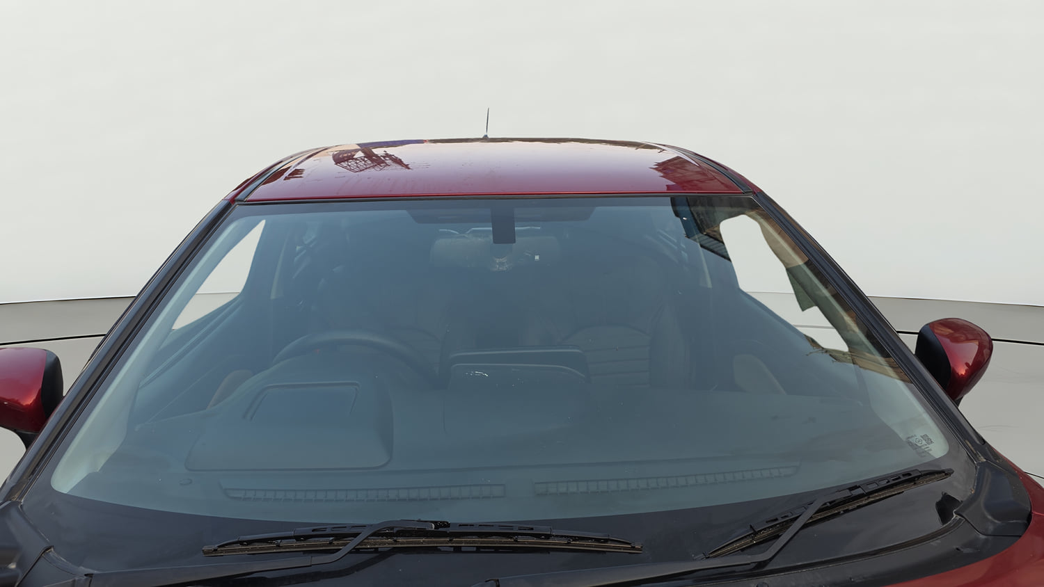 Used 2023 Toyota Glanza V Petrol Manual exterior FRONT WINDSHIELD VIEW