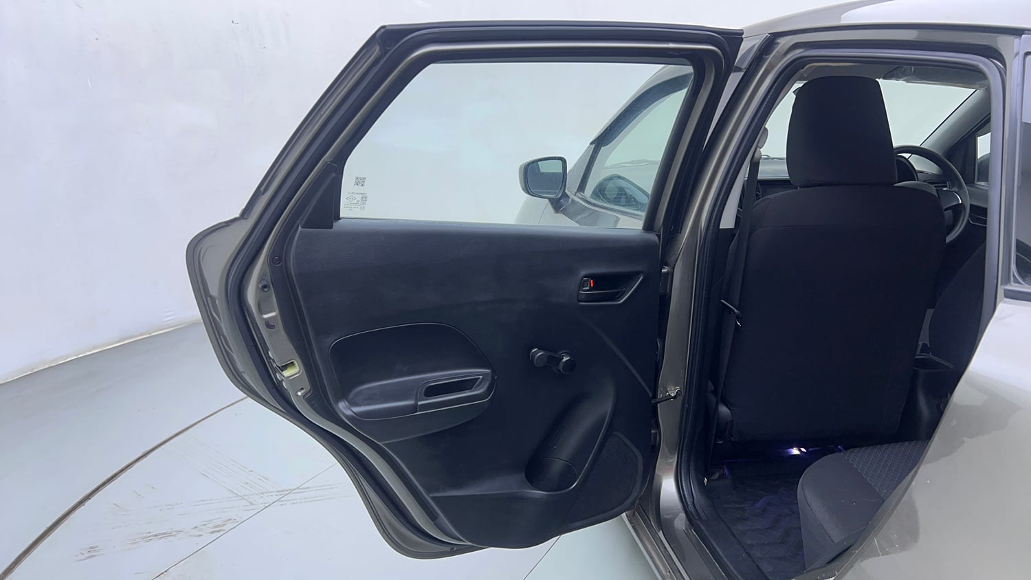 Used 2021 Maruti Suzuki Baleno Sigma Petrol Manual interior LEFT REAR DOOR OPEN VIEW