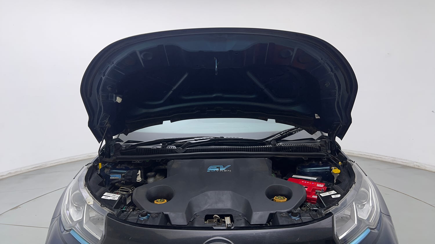Used 2021 Tata Nexon EV XZ Plus Electric Automatic engine ENGINE & BONNET OPEN FRONT VIEW