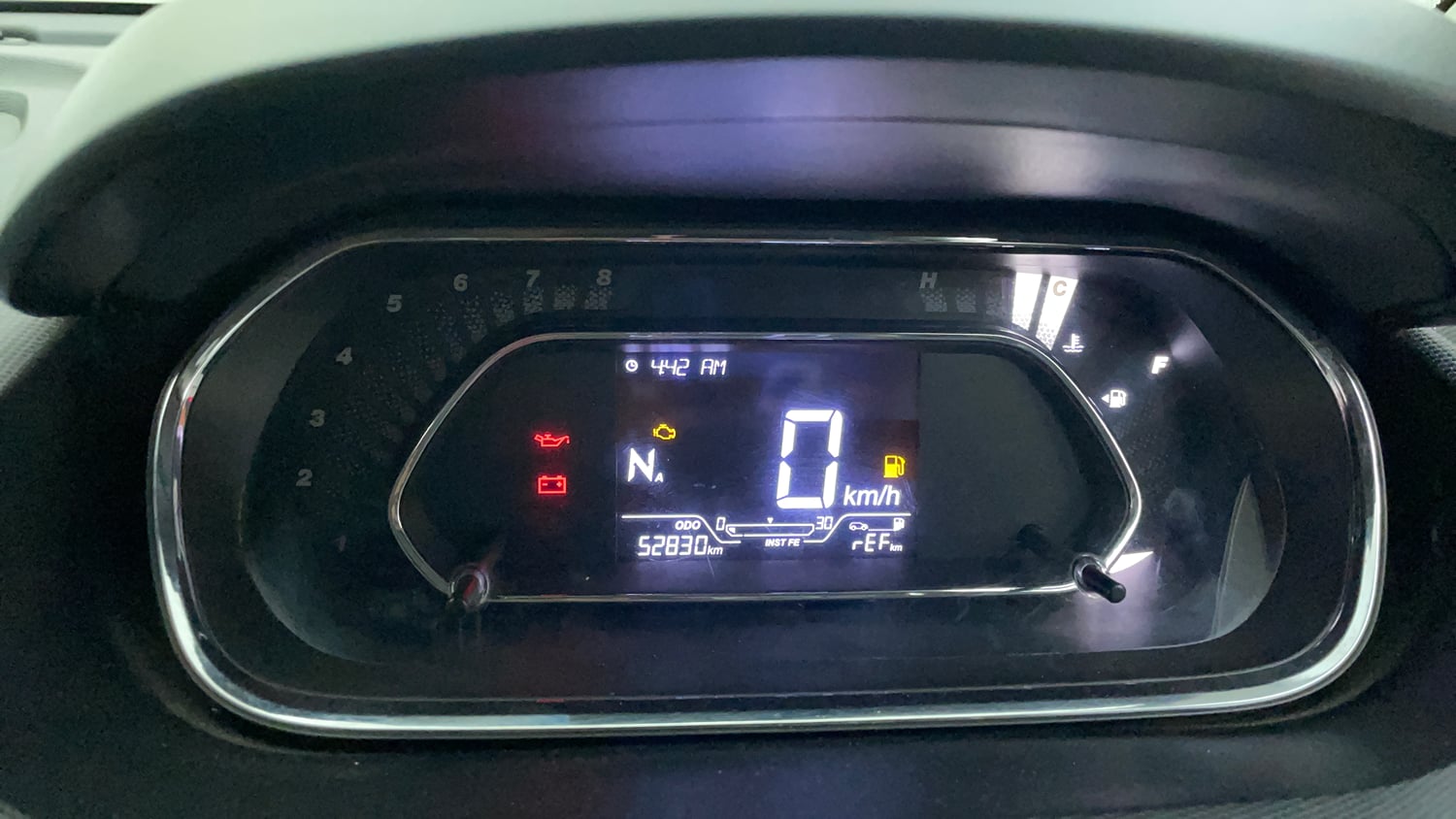 Used 2022 Tata Tiago XZA Plus Petrol Automatic interior CLUSTERMETER VIEW