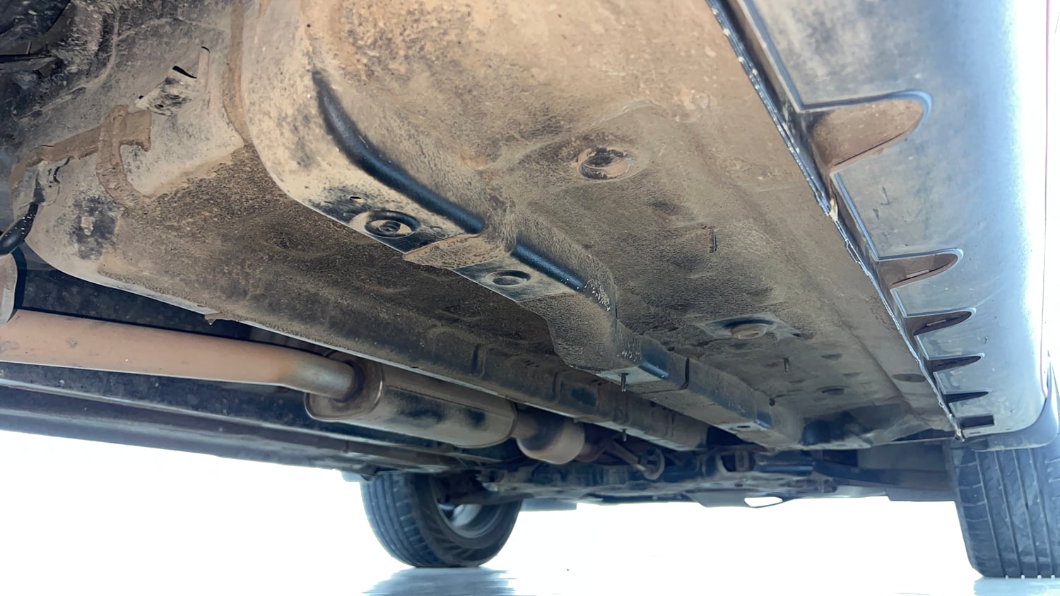 Used 2021 Hyundai Creta SX (O) 1.4 Turbo 7 DCT Petrol Automatic extra REAR RIGHT UNDERBODY VIEW