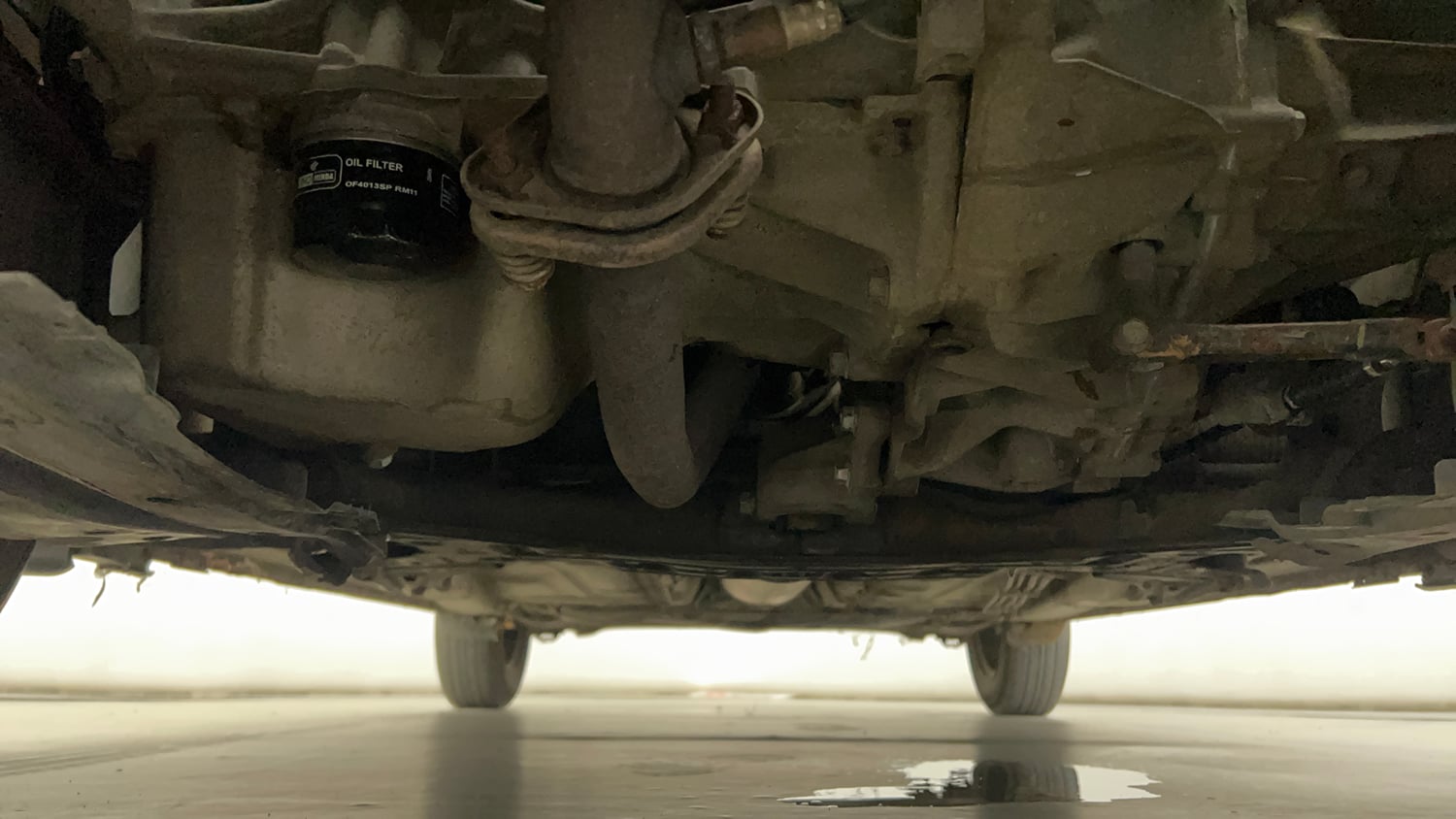 Used 2018 Maruti Suzuki Dzire VXi Petrol Manual extra FRONT LEFT UNDERBODY VIEW