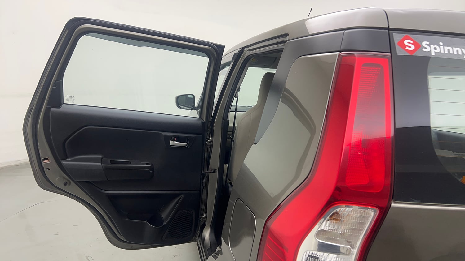 Used 2019 Maruti Suzuki Wagon R ZXi 1.2 AMT Petrol Automatic interior LEFT REAR DOOR OPEN VIEW