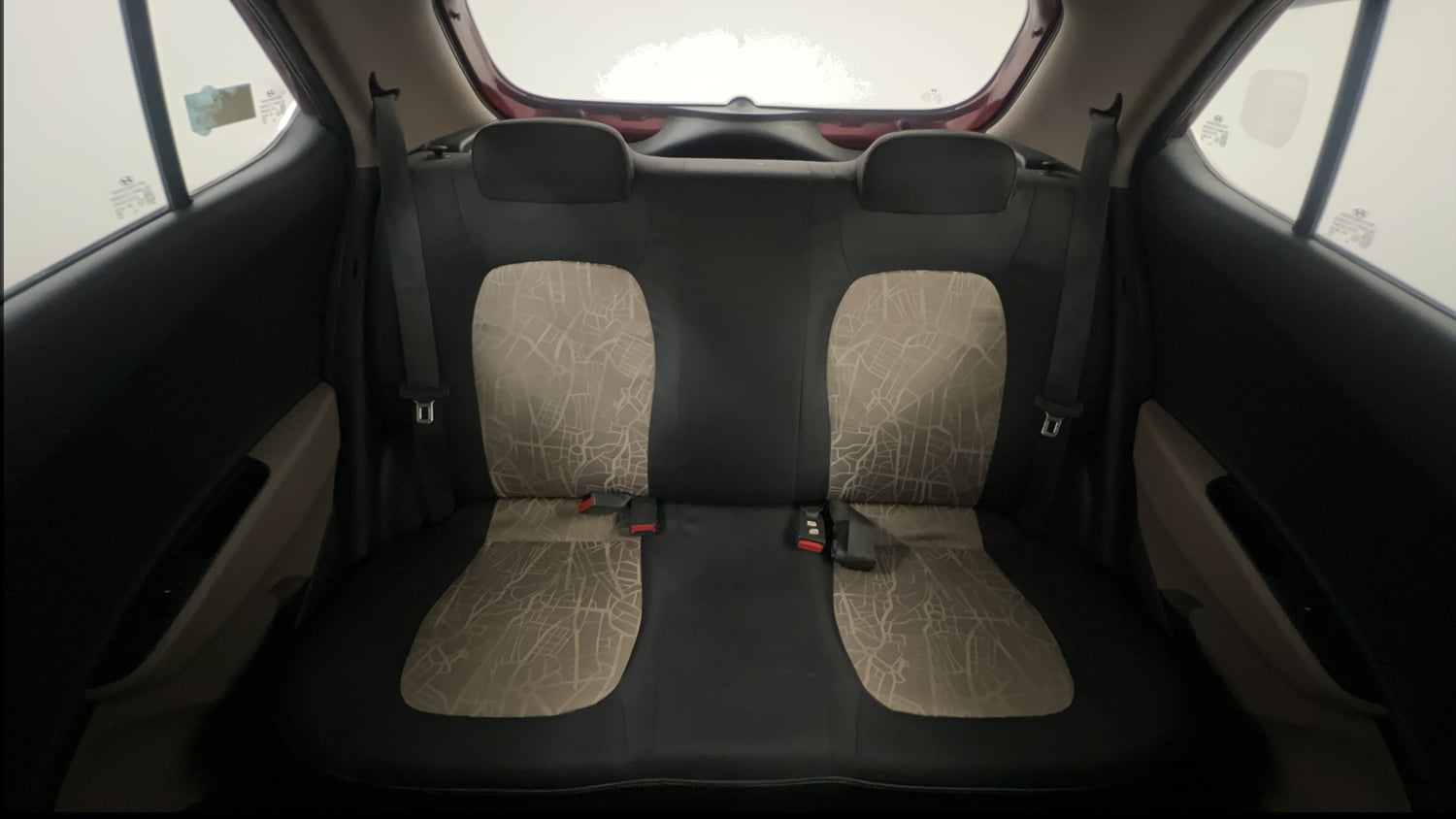 Used 2016 Hyundai Grand i10 Sportz 1.2 Kappa VTVT Petrol Manual interior REAR SEAT CONDITION VIEW