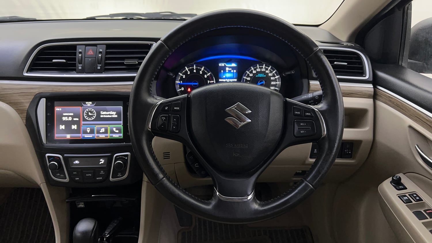 Used 2021 Maruti Suzuki Ciaz Alpha 1.5 AT Petrol Automatic interior STEERING VIEW