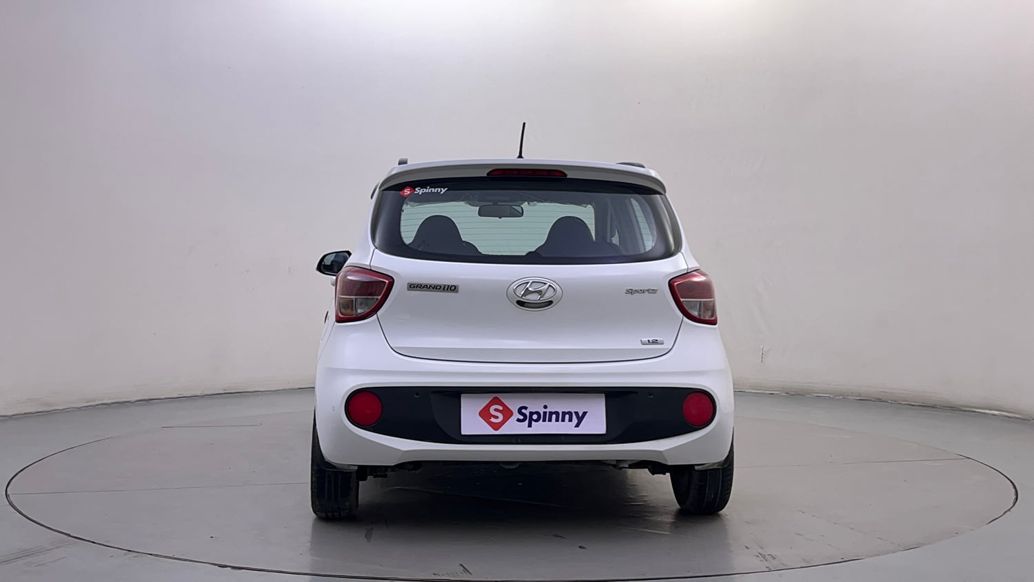 Used 2020 Hyundai Grand i10 Sportz 1.2 Kappa VTVT Petrol Manual exterior BACK VIEW